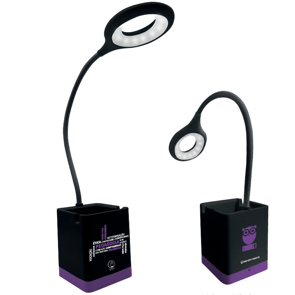 Luminária Led Flexível Profissão Pedagogia ZonaCriativa