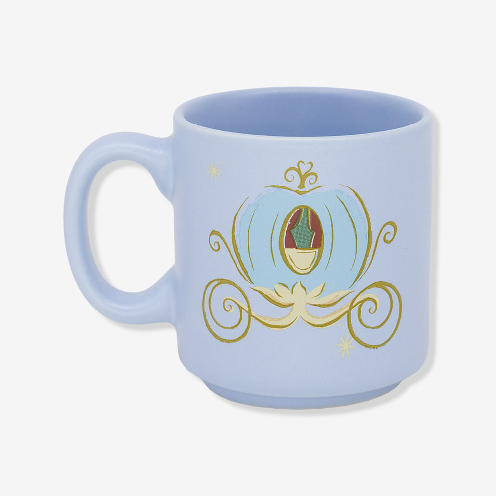 Caneca Mini Tina Cinderela Golden - Disney
