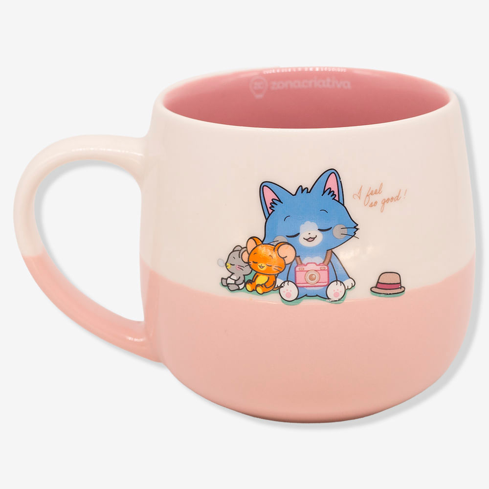 Caneca Maggie Tom e Jerry Gokko